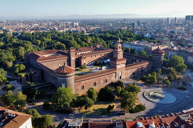 Sforza zamak, Milano