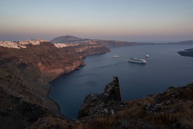 Santorini Grčka