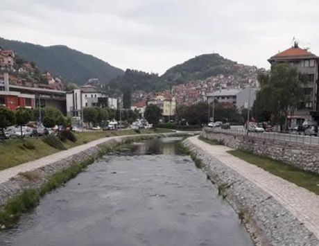 Užice, panorama, ilustracija