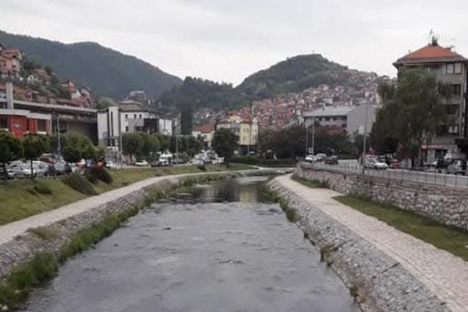 Užice, panorama, ilustracija