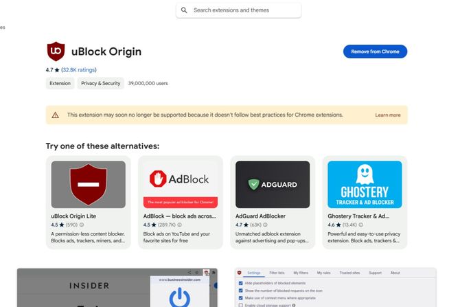 uBlock Origin