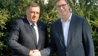 Presidents Vucic and Dodik meet: "Proud of our cooperation, support and common struggle"