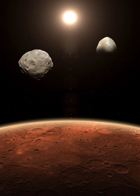Fobos, Dejmos i Mars Fobos, Dejmos i Mars
