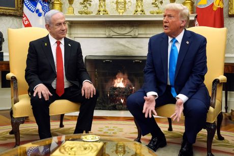 Donald Tramp Benjamin Netanjahu Donald Trump Benjamin Netanyahu Donald Tramp Benjamin Netanjahu Donald Trump Benjamin Netanyahu