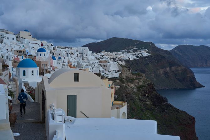 Santorini Grčka zemljotres