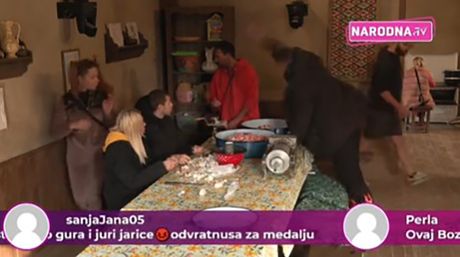 Kristijan Golubović i Peca Lazić, tuča