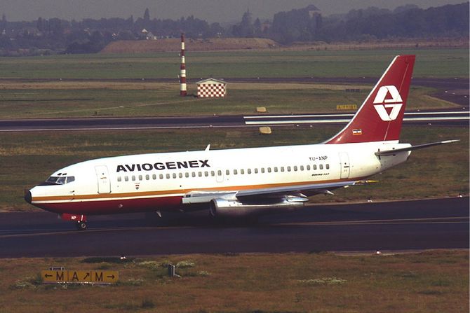 Aviogenex Boeing 737-200 YU ANP