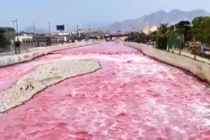 Građani u panici, reka Rimac postala crvena kao krv: Vodovod tvrdi da ...