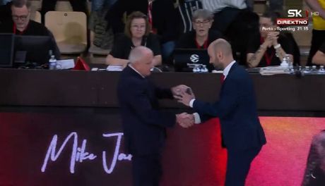 Željko Obradović, Vasilis Spanulis Željko Obradović, Vasilis Spanulis