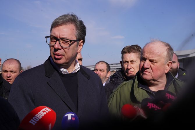 Aleksandar Vučić, poseta farmi