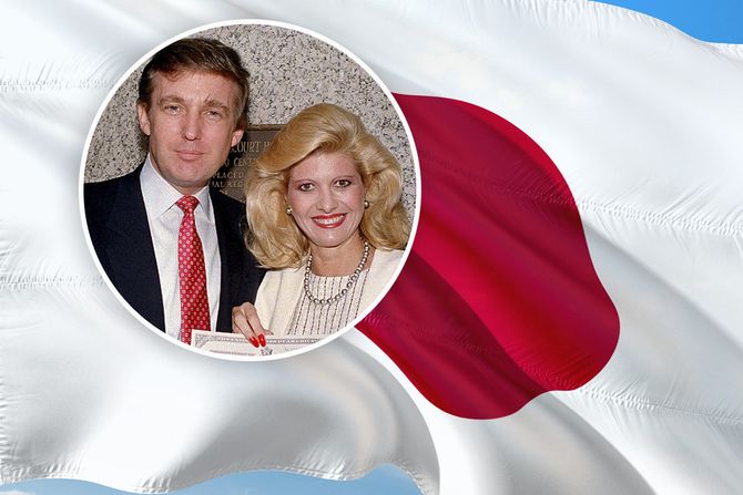 Japan, Ivana i Donald Tramp