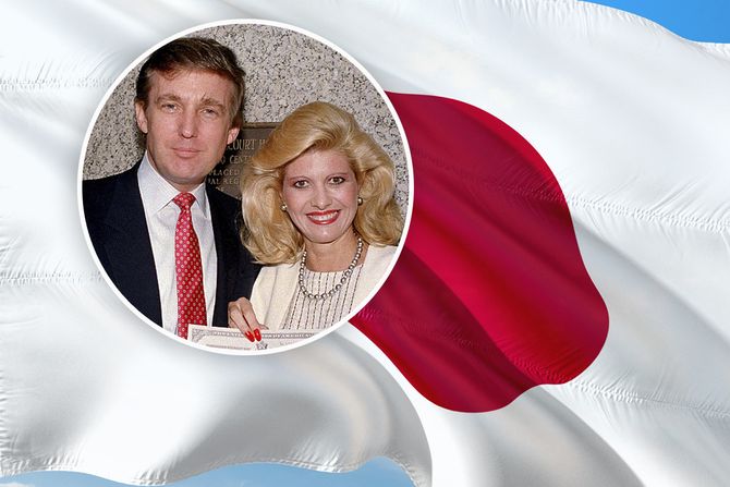 Japan, Ivana i Donald Tramp Japan, Ivana i Donald Tramp
