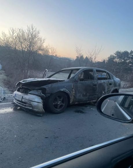 izgoreo automobil, Brđani