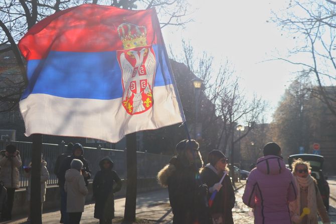 Beograd, Gazela, Blokada