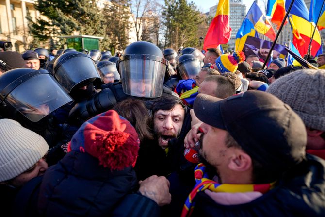 Rumunija protesti