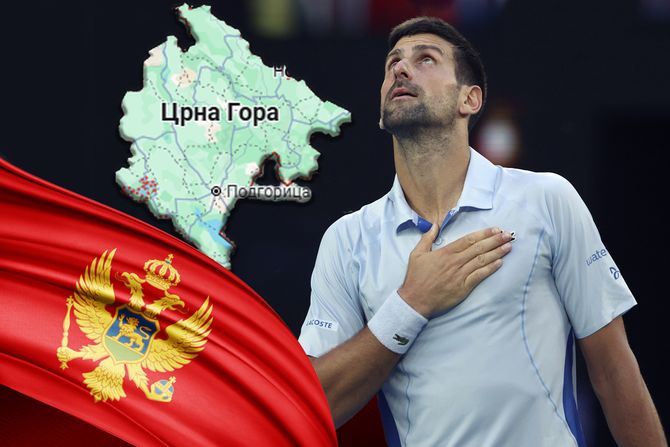 Novak Đoković, Crna Gora, mapa Novak Đoković, Crna Gora, mapa