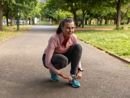 Sredovečna žena, vežbanje