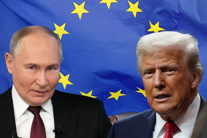 Vladimir Putin, Donald Tramp, EU