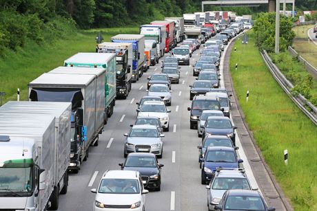 Gužva, Nemačka, autoput Gužva, Nemačka, autoput