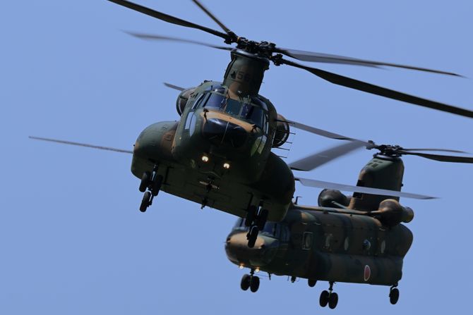 Chinook CH-47 F Japan