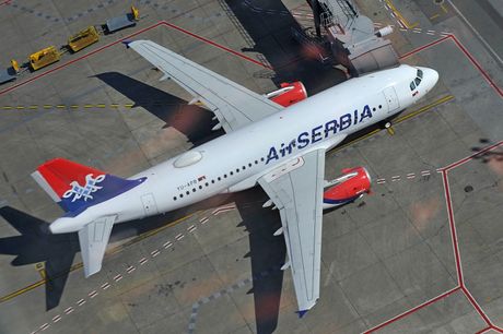 Air Serbia Airbus A319 A320 Aerodrom Nikola Tesla Beograd Air Serbia Airbus A319 A320 Aerodrom Nikola Tesla Beograd