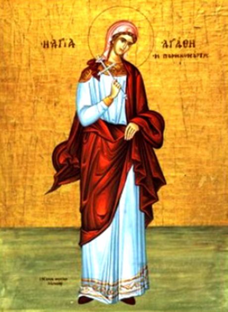 Sveta mučenica Agatija