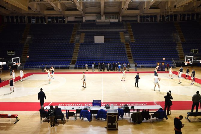 Trening košarkaške reprezentacije Srbije