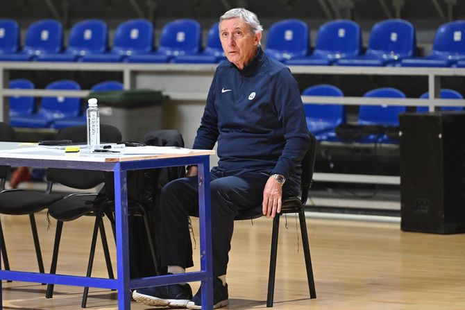 Trening košarkaške reprezentacije Srbije Trening košarkaške reprezentacije Srbije