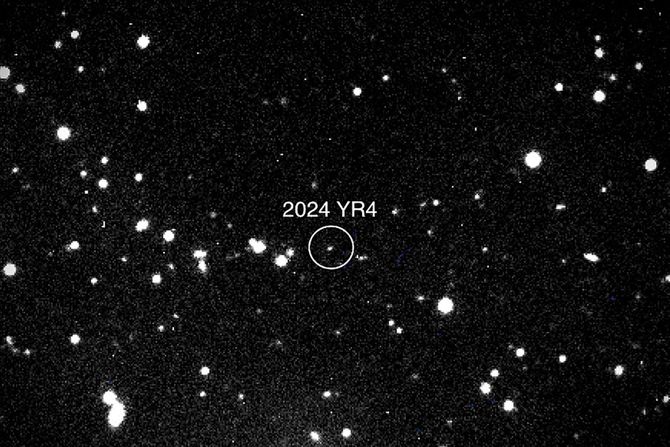 Asteroid 2024 YR4