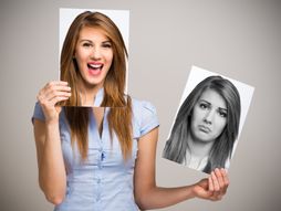 optimizam, srećna žena, tužna žena, tuga, sreća