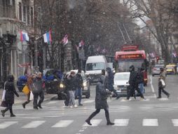 Sneg u Beogradu, zima, hladno vreme