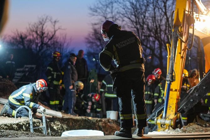 Lazarevac, Spasen radnik Milan Rajković