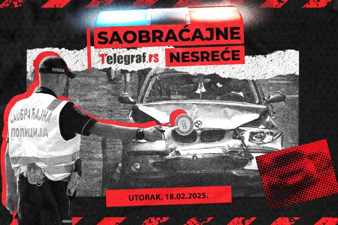 Saobraćajne nesreće za 18. februar