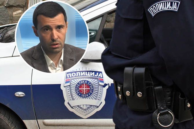 Nemanja Stajić, policija