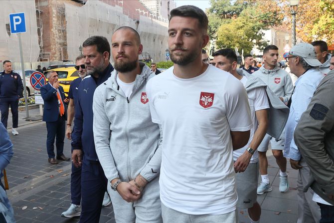 Predrag Rajković i Sergej Milinković-Savić