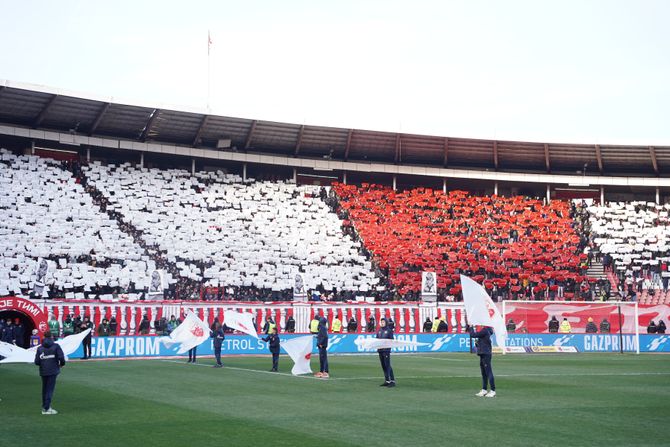 FK Crvena zvezda fk partizan derbi