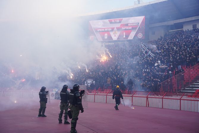 FK Crvena zvezda fk partizan derbi