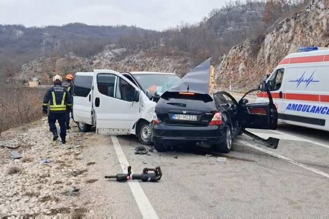 Saobraćajna nesreća, Nikšić, Crna Gora