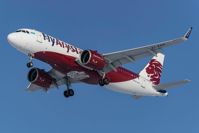 FlyArystan avion FlyArystan avion