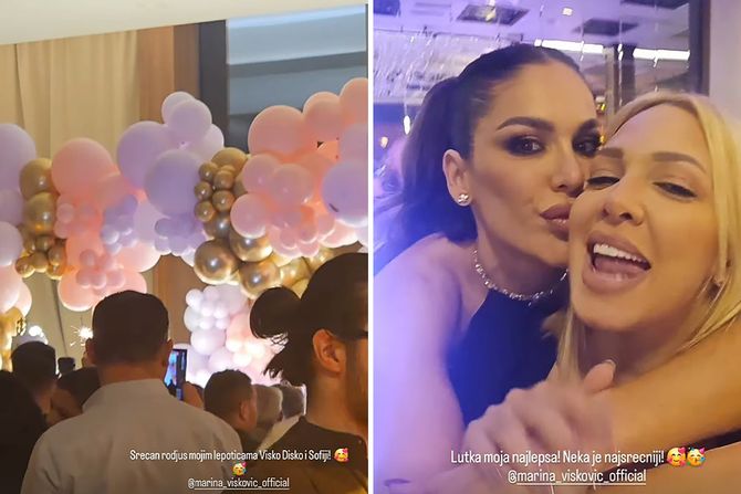 Milica Todorović i Marina Visković Milica Todorović i Marina Visković