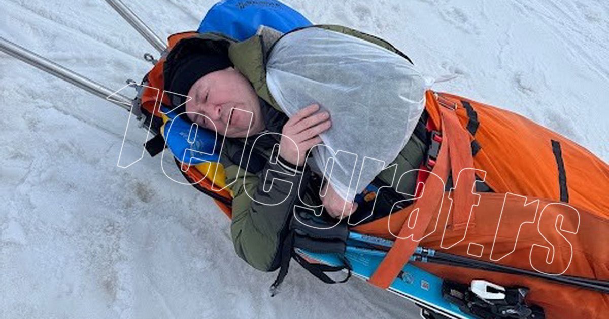 Prve fotografije teško povređenog Đanija: Slomio ključnu kost na Dolomitima