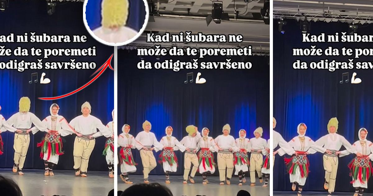 Hit snimak zapalio mreže: Folkloraša šubara bukvalno guši, ali on ne odustaje, pokazao šta je profesionalizam