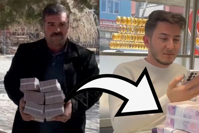 Pošteni Turčin vraća novac Abdurrahman Abdurahman Dagli Pošteni Turčin vraća novac Abdurrahman Abdurahman Dagli