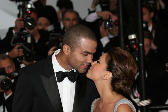 Eva Longorija Toni Parker Eva Longoria Tony Parker