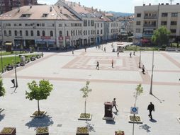 Čačak,trg, ilustracija