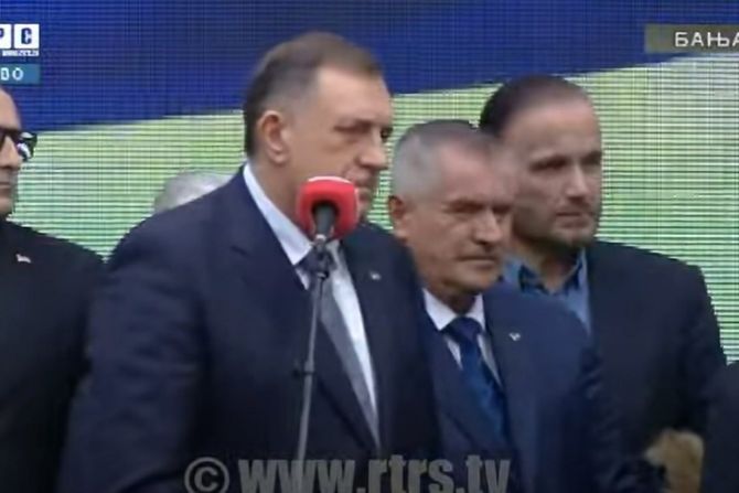 Milorad Dodik nakon izricanja presude