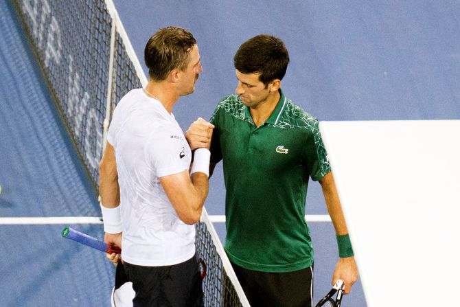 Stiv Džonson Novak Đoković Stiv Džonson Novak Đoković