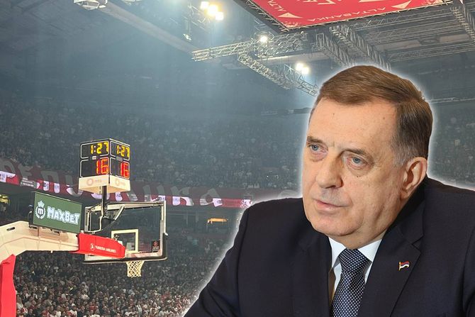 Milorad Dodik utakmica