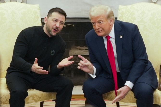 Volodimir Zelenski i Donald Tramp