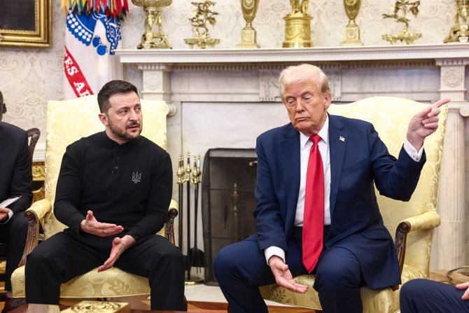 Volodimir Zelenski i Donald Tramp